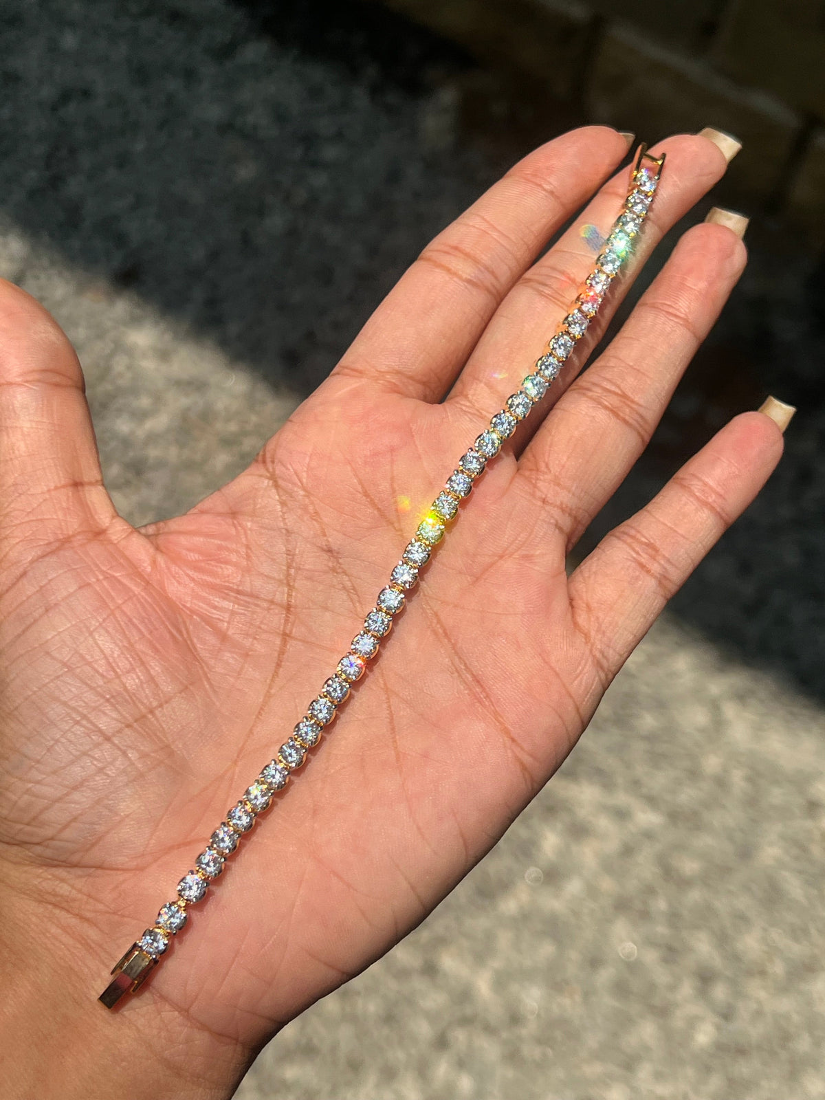The Bridal Tennis Bracelet